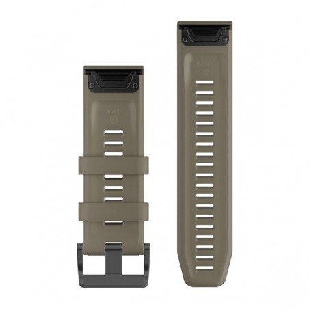Bracelets de montre QuickFit 26
Silicone Brun coyote