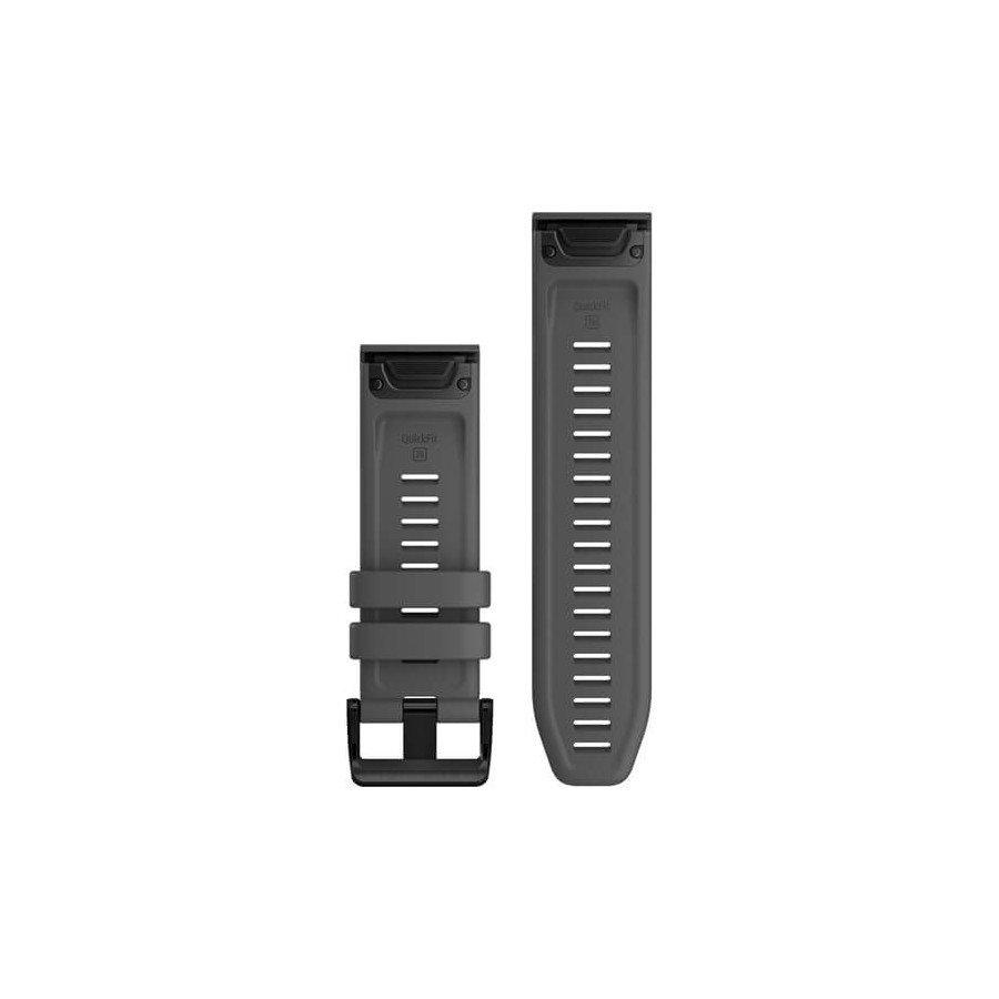 Bracelets de montre QuickFit 26 GARMIN
Silicone Gris ardoise