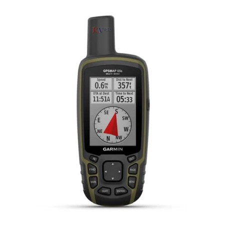 GPSMAP 65s GARMIN
GPS portable multi-bandes/multi-GNSS avec capteurs avec KVER Maroc