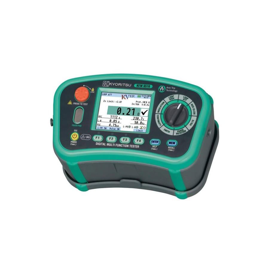 6516BT Testeur d'installations multifonction m BT sel RGIE KYORITSU sur le Maroc