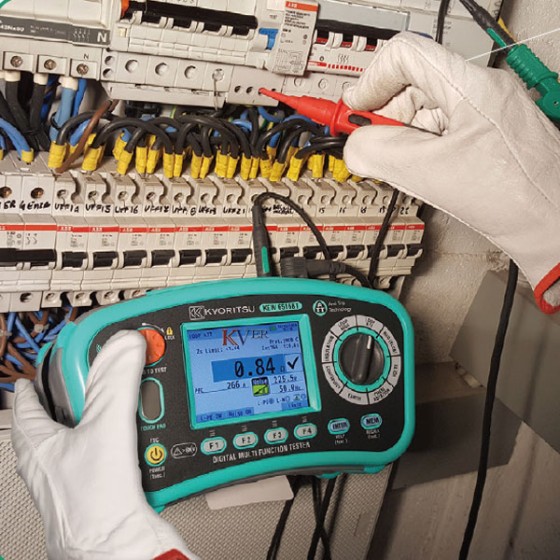 CONTROLE ELECTRIQUE 6516BT Contrôleur d'installation KYORITSU