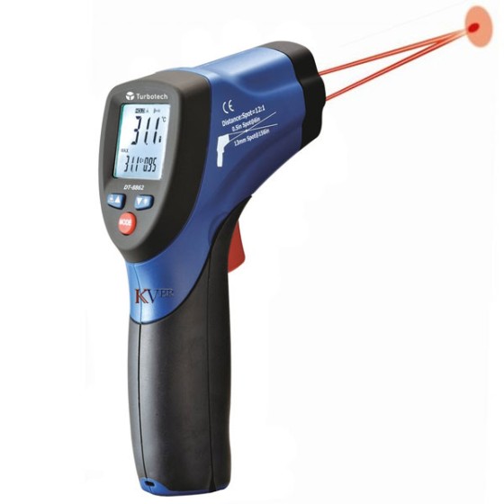 TT8862B 800°C - Thermomètre infrarouge professionnel TURBOTECH