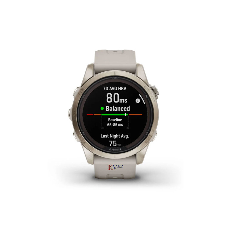 Fenix 7S Pro Blanche Sapphire Solar Edition GARMIN Maroc
