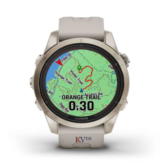 Fenix 7S Pro Blanche Sapphire Solar Edition GARMIN Maroc - 9