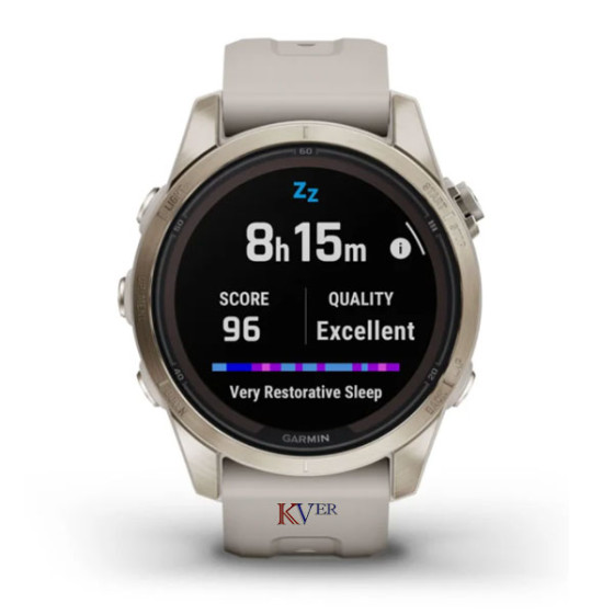 Fenix 7S Pro Blanche Sapphire Solar Edition GARMIN Maroc - 8