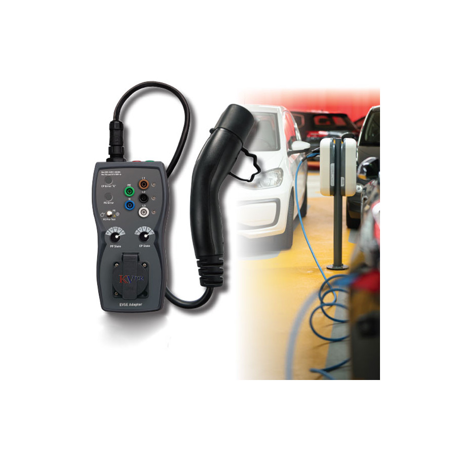 TTEV200 Testeur de bornes de recharge TURBOTECH avec KVER au Maroc