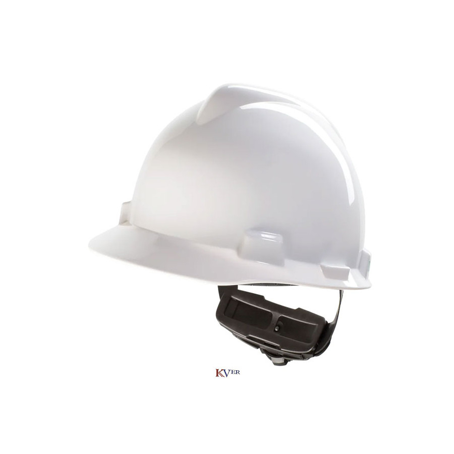 Casque V-Gard Fas-Trac III (PVC) Blanc de MSA