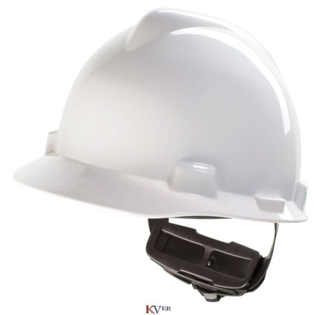 Casque V-Gard Fas-Trac III (PVC) Blanc de MSA