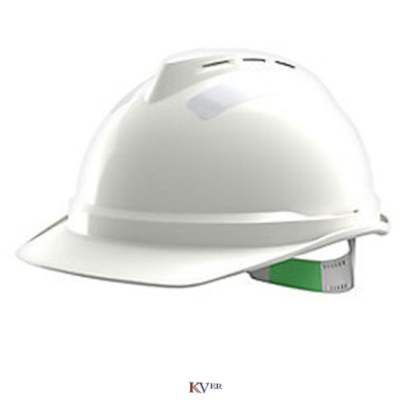 V-Gard 500 ABS Blanc ventilé industriel casque MSA