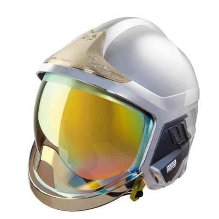 CASQUE DE POMPIER METALLISE F1XF MSA MAROC