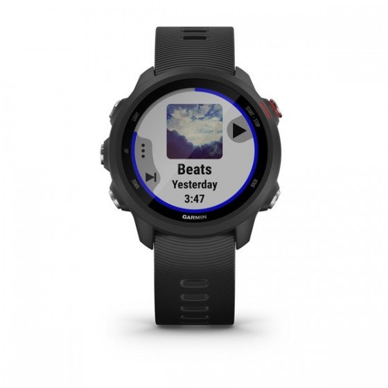 Forerunner 245 Music Noire GARMIN sur le Maroc 010-02120-30