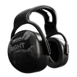 Casque antibruit 33DB Noir MSA avec KVER Maroc