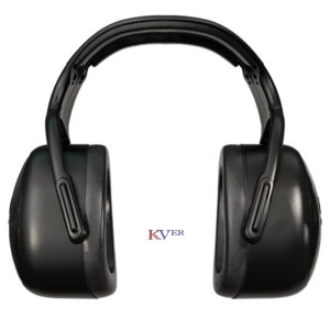 Casque antibruit 33DB Noir MSA avec KVER Maroc-2