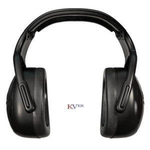 Casque antibruit 28DB Noir MSA avec KVER Maroc - 2