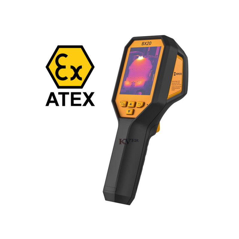 BX20 ATEX -20 à 550°C 49152 pixels - Caméra thermique HIKMICRO avec KVER Maroc