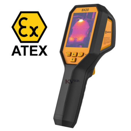 BX20 ATEX -20 à 550°C 49152 pixels - Caméra thermique HIKMICRO avec KVER Maroc