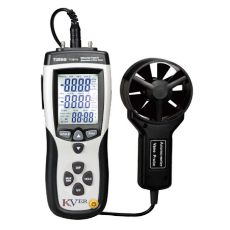 TURBOTEC TT8897 – Anémomètre et Manomètre | KVER Maroc