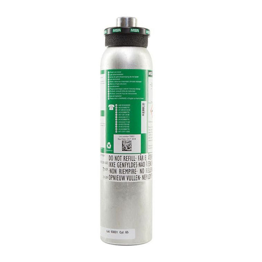 Bouteille Gaz 10053022 pour calibrage 58L MSA