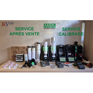 Calibrage pour détecteur ALTAIR de GAZ MSA au Maroc Mohammedia