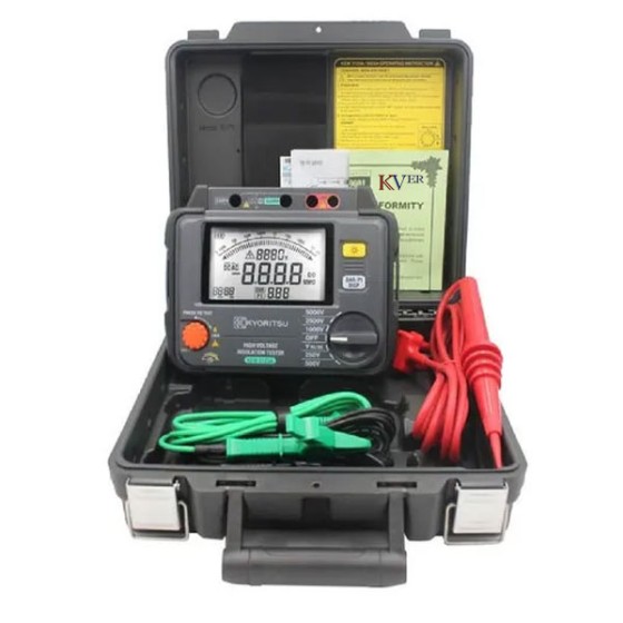 3125A 5000V 1TΩ - Testeurs d'isolation haute tension KYORITSU Boîte