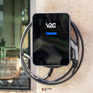 PRESENTATION BORNE DE RECHARGE TRYDAN 22KW au MAROC avec KVER Maroc