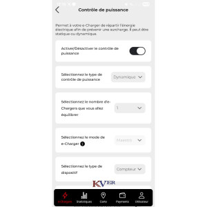 COMMUNIQUEZ AVEC VOTRE TELEPHONE BORNE DE RECHARGE TRYDAN 22KW au MAROC avec KVER Maroc 3