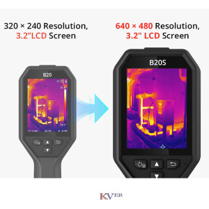 B20S CAMERA THERIQUE -20°C à 550°C HIKMICRO DIFFERENCE B20 à B20S Maroc