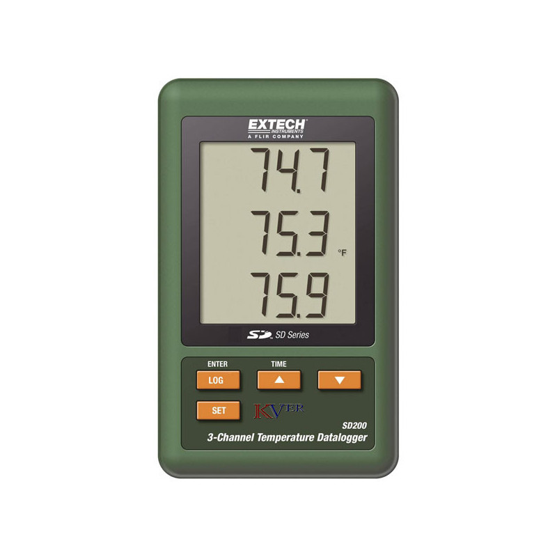 Enregistreur Température Extech SD200 Maroc | Datalogger SD - KVER