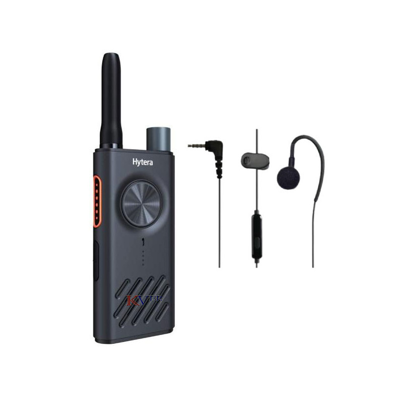 S1 LF AVEC OREILLETTE ANALOGIQUE SANS LICENCE TALKIE WALKIE HYTERA