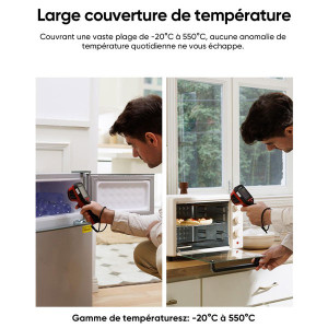 ECO LITE CAMERA THERMIQUE -20° à 550°C HIKMICRO MAROC KVER