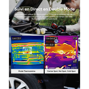 ECO LITE CAMERA THERMIQUE -20° à 550°C HIKMICRO MAROC AUTOMOBILE