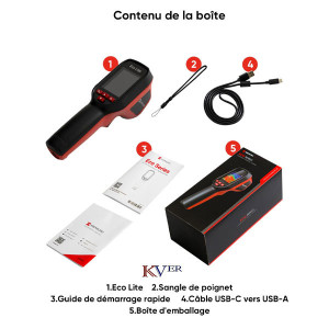 ECO LITE E3 CAMERA THERMIQUE -20° à 550°C HIKMICRO MAROC