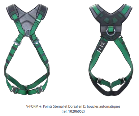 Harnais de sécurité V-FORM PLUS MSA
