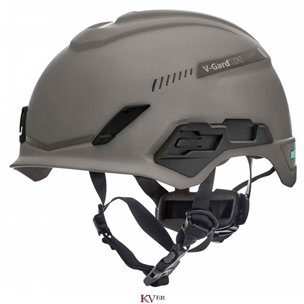 Casque V-Gard H1 gris Polyéthylène ventilé MSA