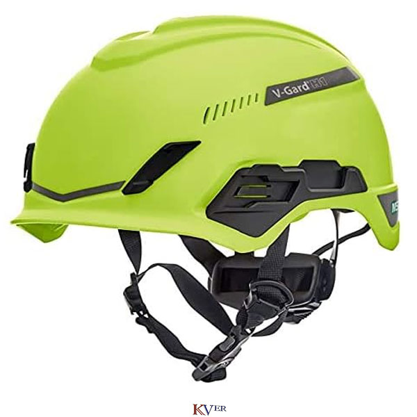 Casque V-Gard H1 Jaune Polyéthylène ventilé MSA